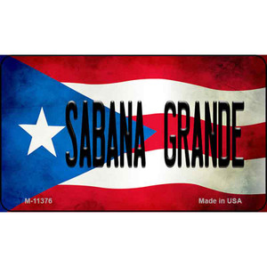 Sabana Grande Puerto Rico State Flag Wholesale Magnet M-11376