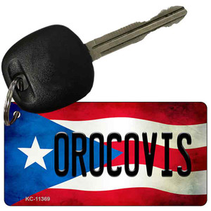 Orocovis Puerto Rico State Flag Wholesale Key Chain