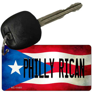 Philly Rican Puerto Rico State Flag Wholesale Key Chain