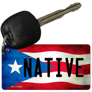 Native Puerto Rico State Flag Wholesale Key Chain