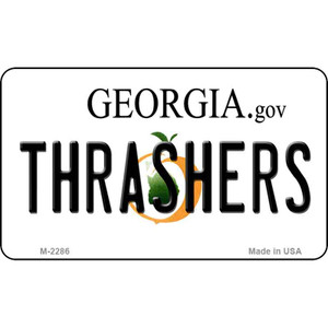 Thrashers Georgia State License Plate Wholesale Magnet M-2286