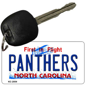 Panthers North Carolina State License Plate Wholesale Key Chain