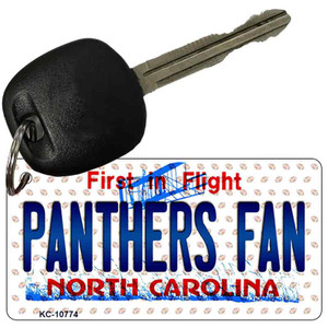 Panthers Fan North Carolina State License Plate Wholesale Key Chain