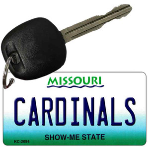 Cardinals Missouri State License Plate Wholesale Key Chain