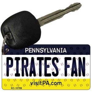 Pirates Fan Pennsylvania State License Plate Wholesale Key Chain