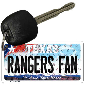 Rangers Fan Texas State License Plate Wholesale Key Chain