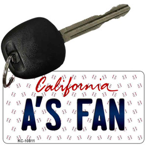 As Fan California State License Plate Wholesale Key Chain