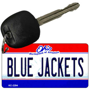 Blue Jackets Ohio State License Plate Wholesale Key Chain