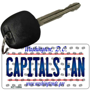 Capitals Fan Washington DC State License Plate Wholesale Key Chain