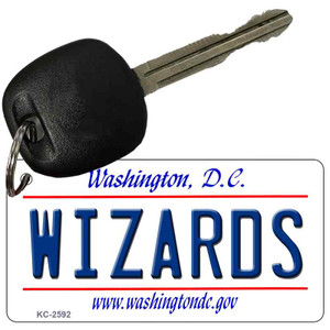 Wizards Washington DC State License Plate Wholesale Key Chain