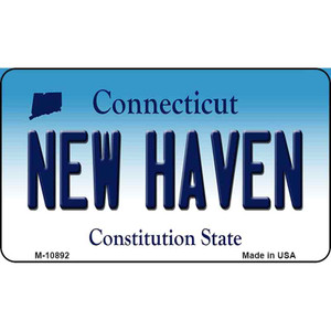 New Haven Connecticut State License Plate Wholesale Magnet M-10892
