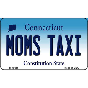 Moms Taxi Connecticut State License Plate Wholesale Magnet M-10919