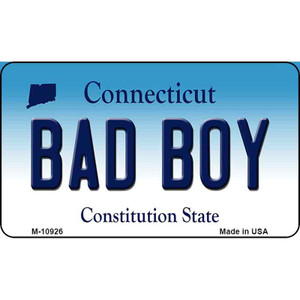 Bad Boy Connecticut State License Plate Wholesale Magnet M-10926