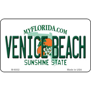 Venice Beach Florida State License Plate Wholesale Magnet M-6002