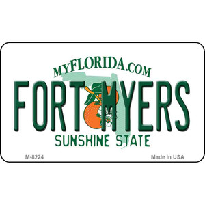 Fort Myers Florida State License Plate Wholesale Magnet M-8224