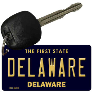 Delaware State License Plate Wholesale Key Chain