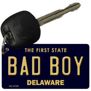 Bad Boy Delaware State License Plate Wholesale Key Chain