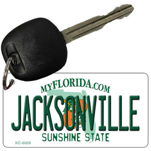 Jacksonville Florida State License Plate Wholesale Key Chain
