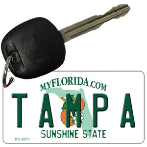 Tampa Florida State License Plate Wholesale Key Chain