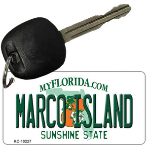 Marco Island Florida State License Plate Wholesale Key Chain