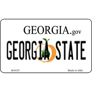 Georgia State University License Plate Novelty Wholesale Magnet M-6137