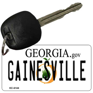Gainesville Georgia State License Plate Novelty Wholesale Key Chain