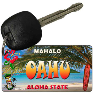 Oahu Tiki Novelty Wholesale Metal Key Chain