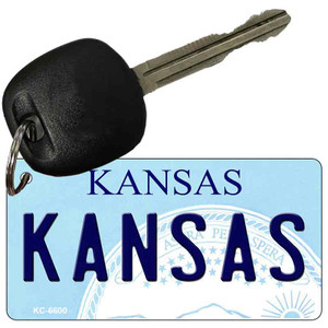 Kansas State License Plate Novelty Wholesale Key Chain