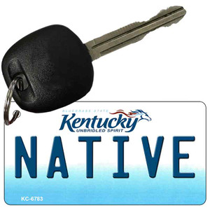 Native Kentucky State License Plate Novelty Wholesale Key Chain