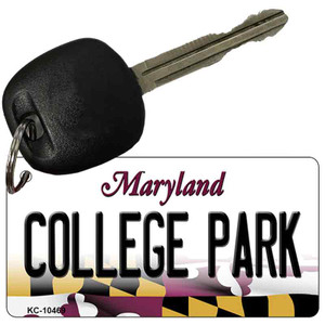 College Park Maryland State License Plate Wholesale Key Chain