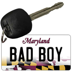 Bad Boy Maryland State License Plate Wholesale Key Chain