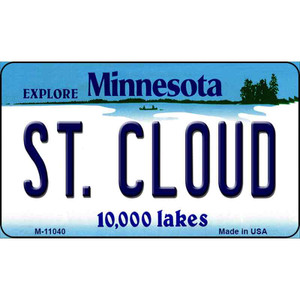 St Cloud Minnesota State License Plate Novelty Wholesale Magnet M-11040