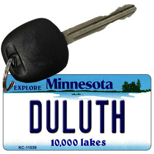 Duluth Minnesota State License Plate Novelty Wholesale Key Chain