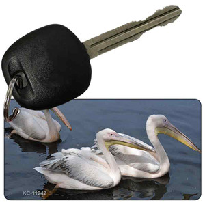 Pelican Three On Water Novelty Wholesale Key Chain