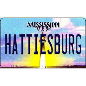 Hattiesburg Mississippi State License Plate Wholesale Magnet M-6557