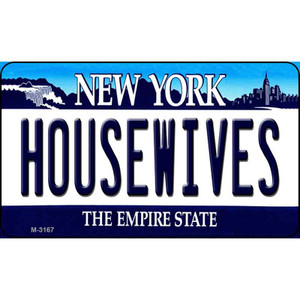 Housewives New York State License Plate Wholesale Magnet M-3167