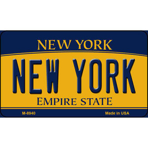 New York State License Plate Wholesale Magnet M-8940
