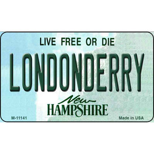 Londonderry New Hampshire State License Plate Wholesale Magnet M-11141