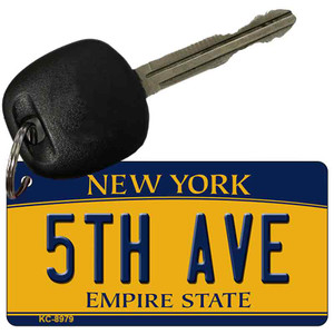5th Ave New York State License Plate Wholesale Key Chain