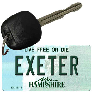 Exeter New Hampshire State License Plate Wholesale Key Chain