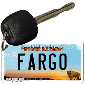 Fargo North Dakota State License Plate Wholesale Key Chain