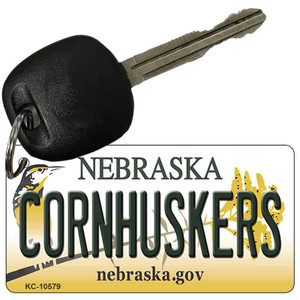 Cornhuskers Nebraska State License Plate Novelty Wholesale Key Chain