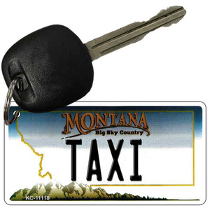 Taxi Montana State License Plate Novelty Wholesale Key Chain