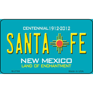 Santa Fe New Mexico Novelty Wholesale Magnet