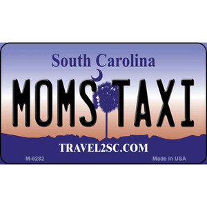 Moms Taxi South Carolina State License Plate Wholesale Magnet M-6282