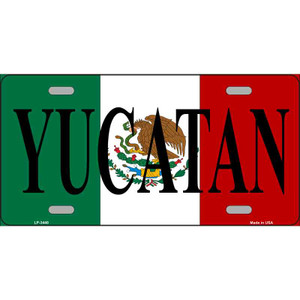 Yucatan Wholesale Metal Novelty License Plate