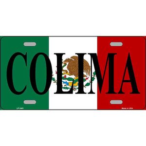 Colima Wholesale Metal Novelty License Plate