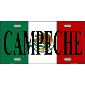 Campeche Mexico Wholesale Metal Novelty License Plate
