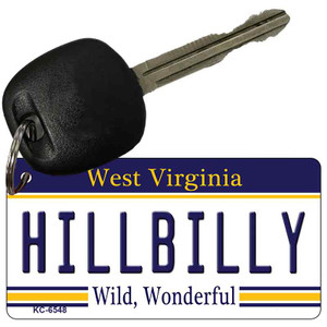 Hillbilly West Virginia License Plate Wholesale Key Chain