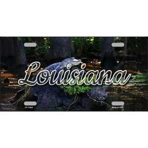 Louisiana Alligator Swamp Wholesale State License Plate